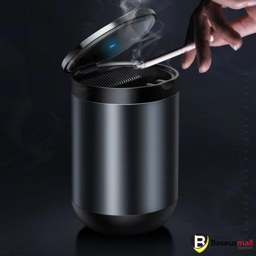 Baseus -BaseusMall VN Gạt tàn thuốc mini cao cấp dùng cho xe ô tô Baseus Premium Car Ashtray