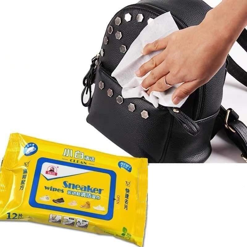 Khăn Lau Vệ Sinh Giày Da Túi Xách SNEAKER