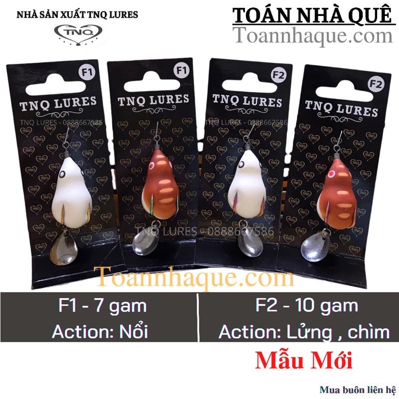 Mồi câu lure nhái hơi TNQ F1 và F2