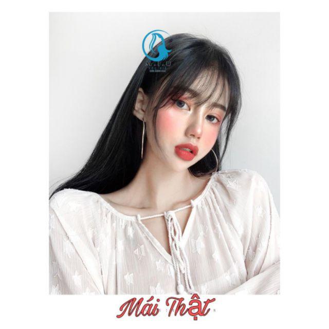 Tóc giả mái thưa ️️  ️️ mái thưa tóc thật