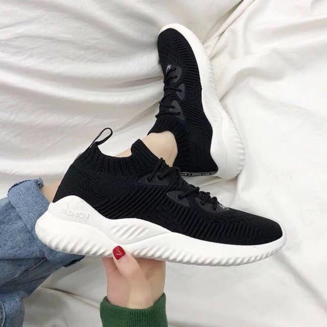 Giầy thể thao nữ đế dẻo giun