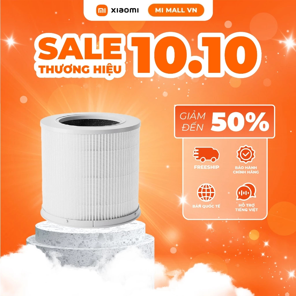 Lõi Lọc Không Khí Xiaomi Smart Air Purifier 4 Compact Filter - Hàng Chính Hãng