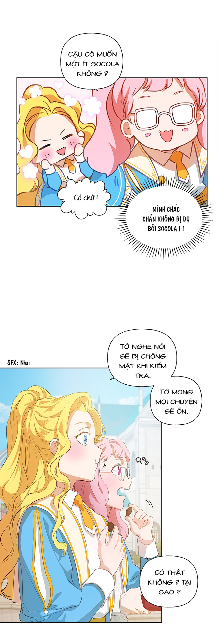 nhà nguyên tố tóc vàng chapter 26 7