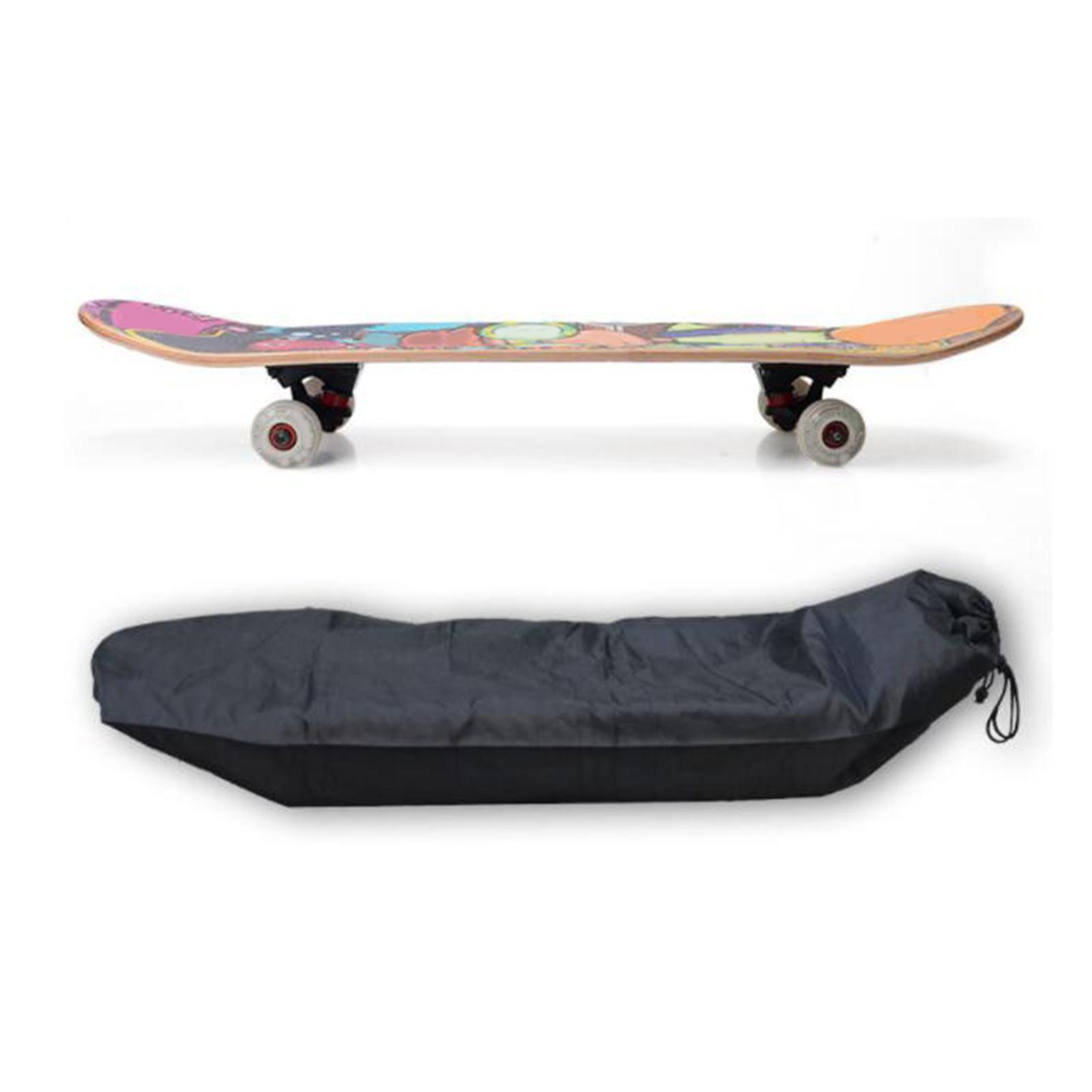 2xWaterproof Skateboard Bag Longboard Fish Skateboard Outdoor Cover 87x28cm