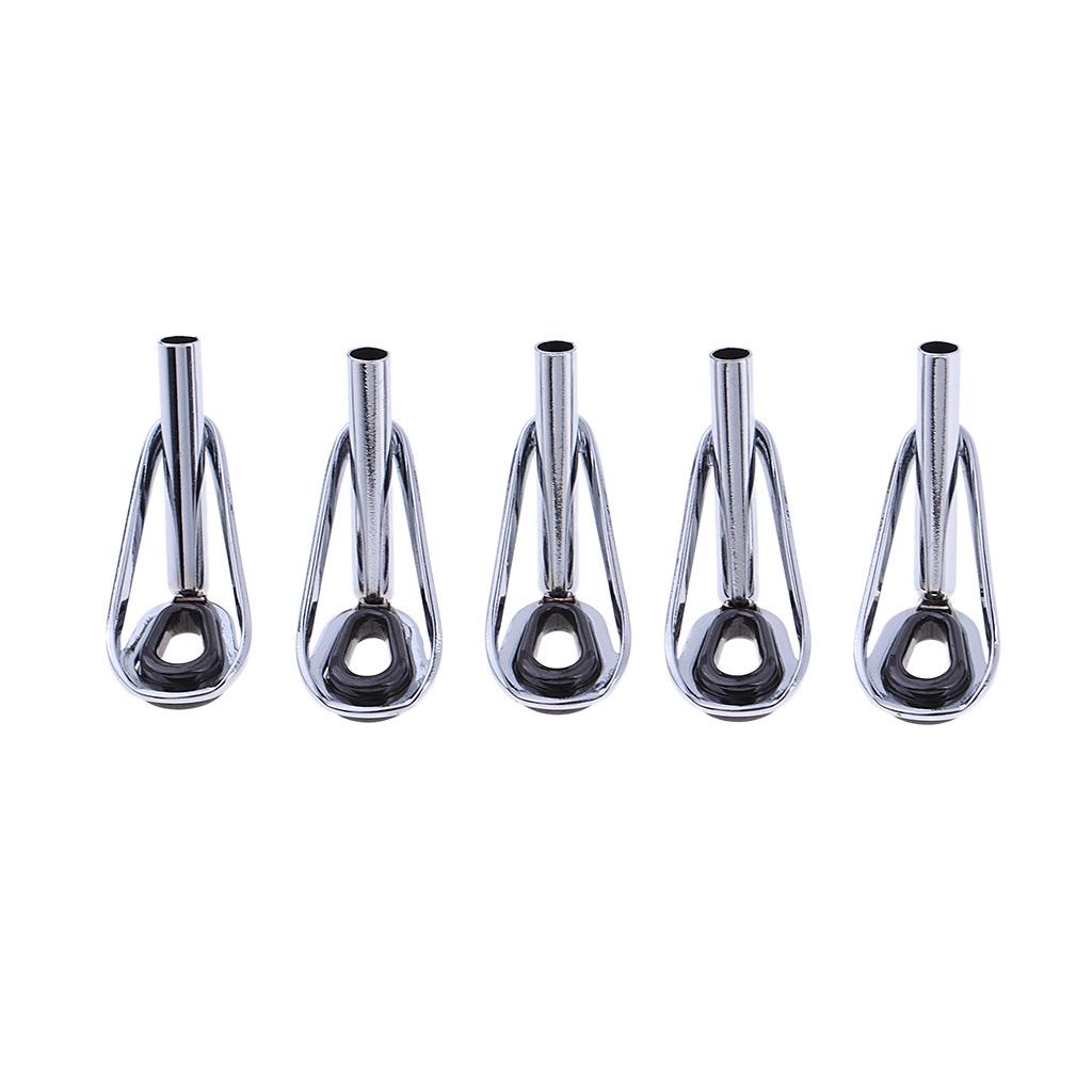 5pcs 26mm Fishing Top Rings Rod Pole Repair Kit Line Guides Eyes Stainless