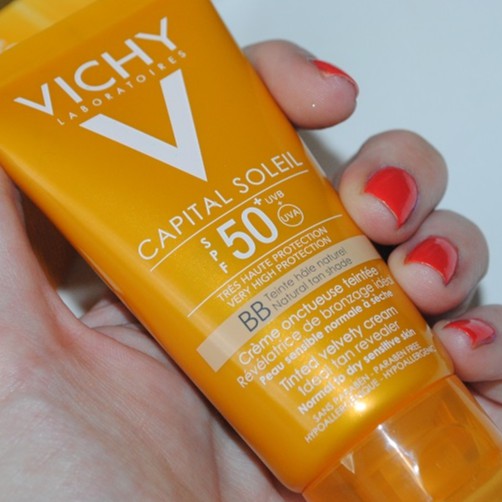 Vichy Capital Soleil BB Emulsion SPF50 - Kem Chống Nắng Che Khuyết Điểm 50ml