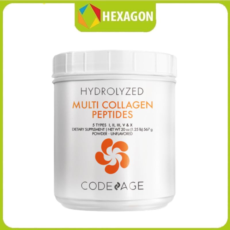 Bột Collagen Tổng Hợp Giúp Trẻ Hóa Da CodeAge Hydrolyzed Multi Protein Powder 567g