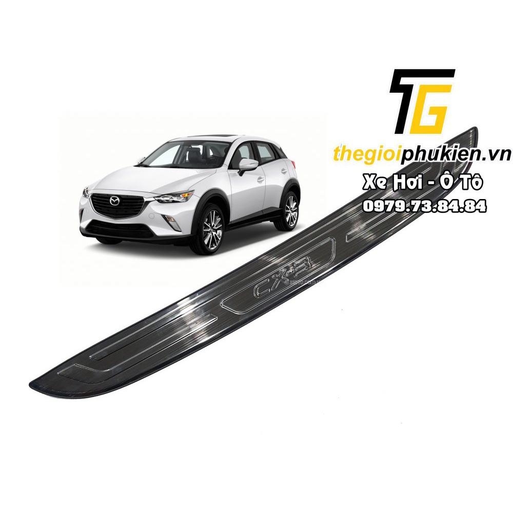 Ốp chống trầy cốp Titan Mazda CX-3, CX3