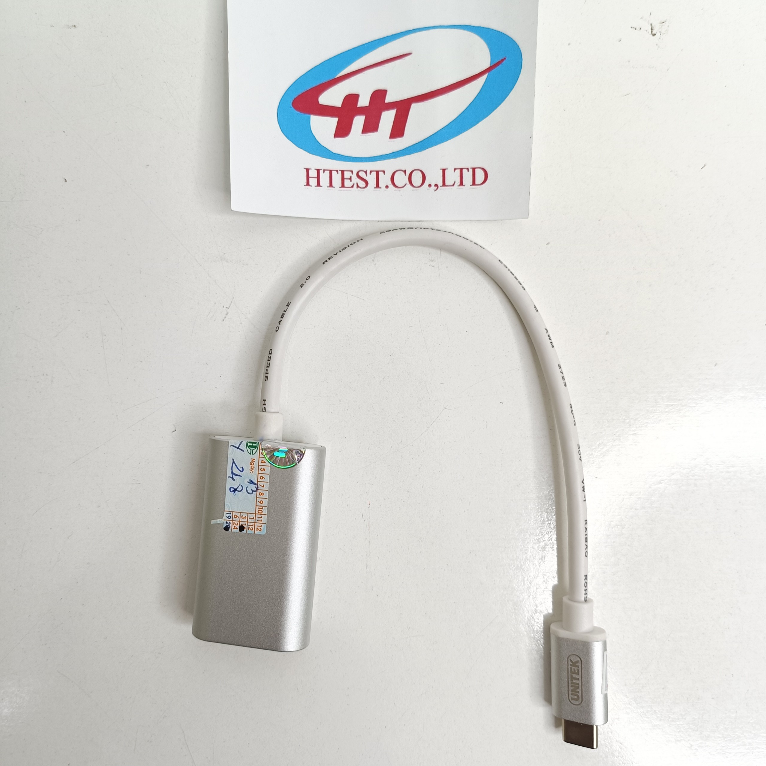 CÁP CHUYỂN USB TYPE-C RA 3.5 LY (MIC/TAI NGHE) UNITEK (Y-248)