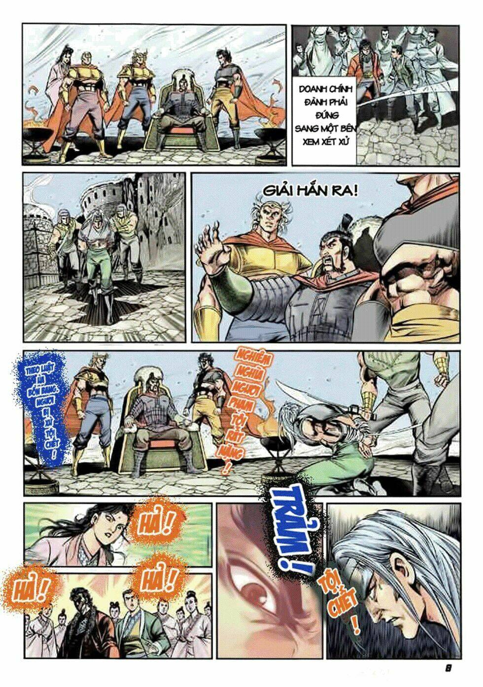 thiên tử truyền kỳ 2 - tần vương doanh chính chapter 8 9