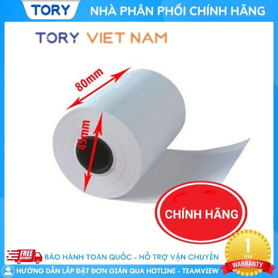 Thùng giấy in bill, giấy in nhiệt, giấy in hoá đơn khổ K80. Giấy in hoá đơn siêu thị, shop quần áo, tiệm cafe size 80mm [HÀNG CHÍNH HÃNG]