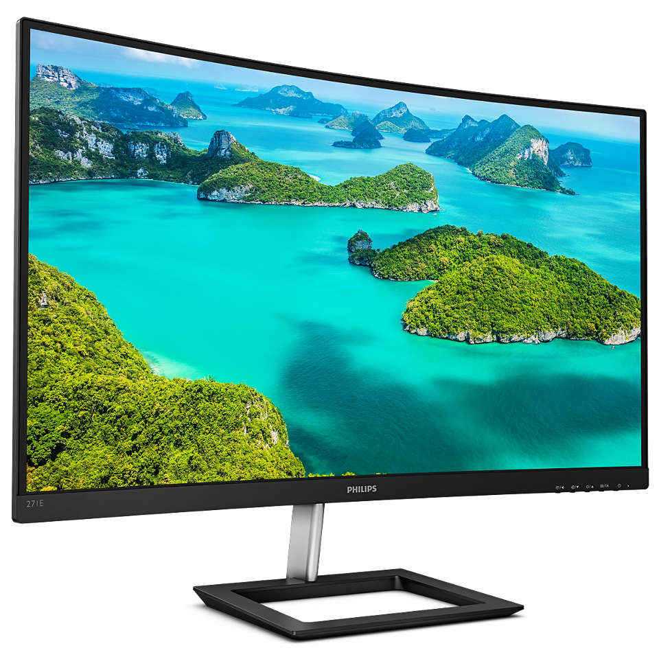 Màn hình cong Philips 271E1C 27&quot; VA 75Hz -Hàng Chính Hãng