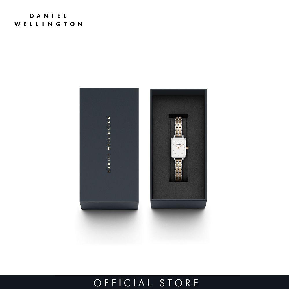 Đồng hồ Nữ Daniel Wellington Lưới - 5-Link Quadro Lumine 20x26 DW00100625