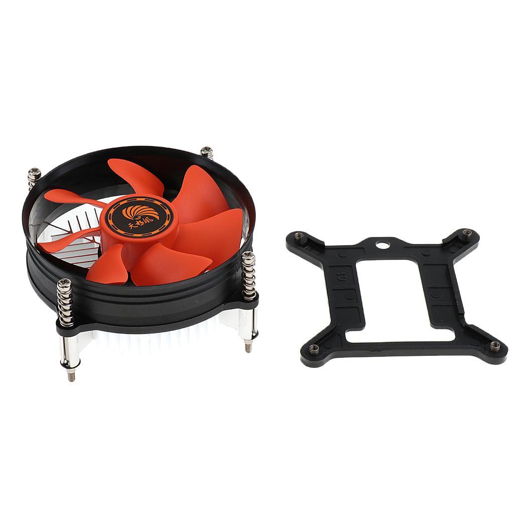 Aluminum Hydraulic CPU  Fans   for  LGA775/1155