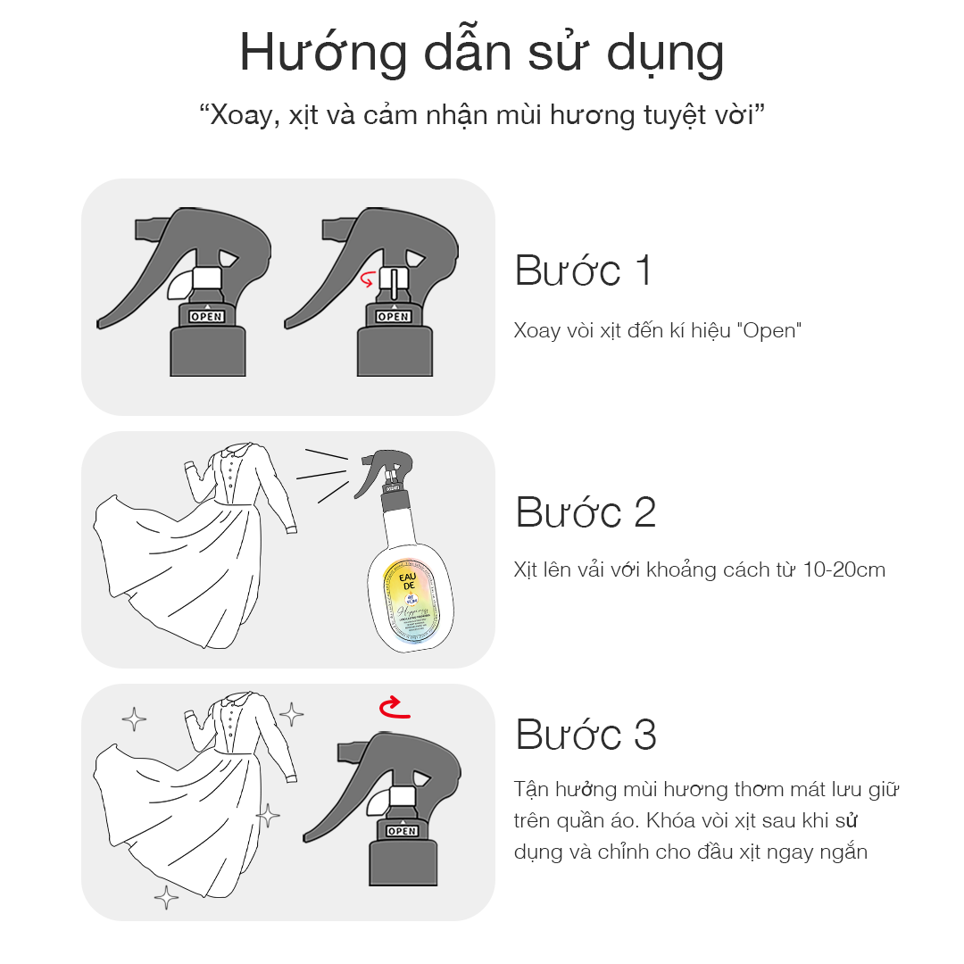 [Special Edition] Combo 2 Xịt thơm quần áo hương nước hoa cao cấp arFUM lưu hương lâu, khử mùi hiệu quả (250ml)