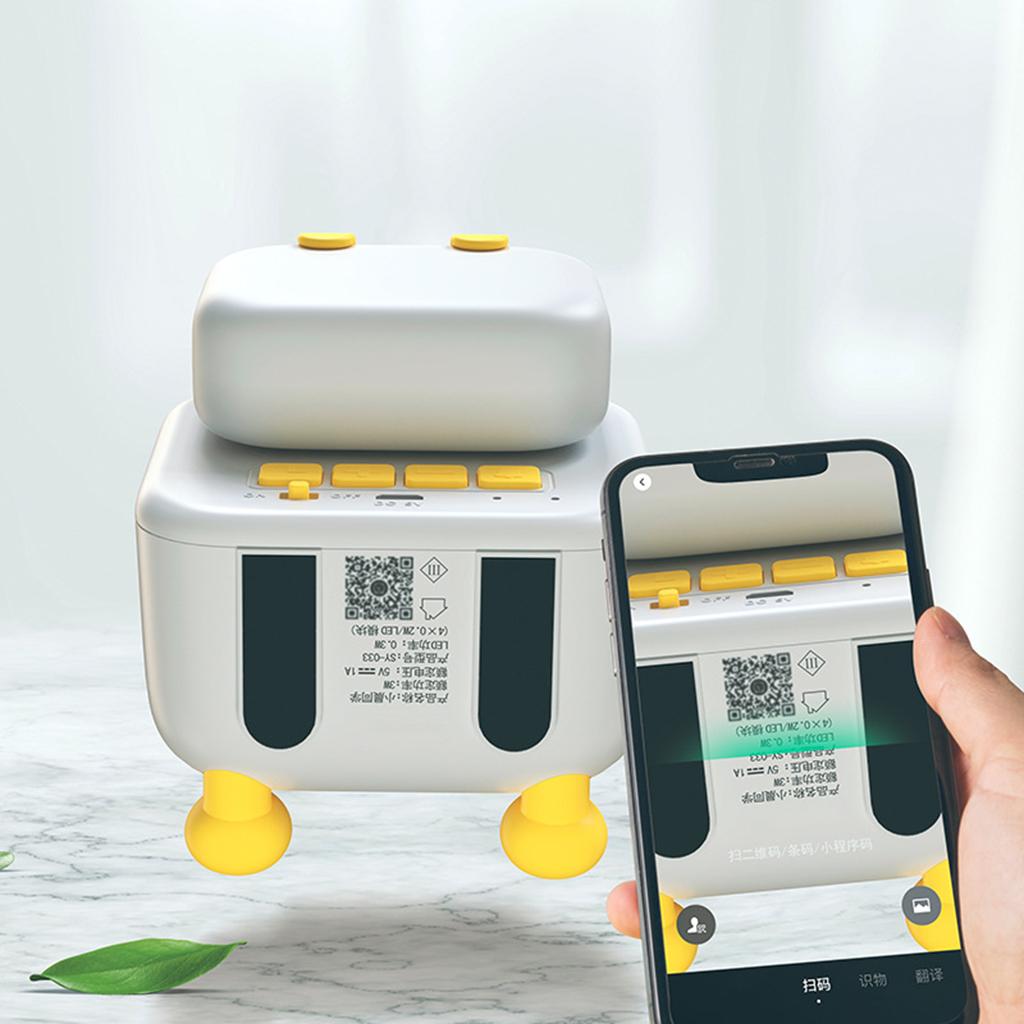 Portable Travel Alarm Clock with USB Charger Small Digital