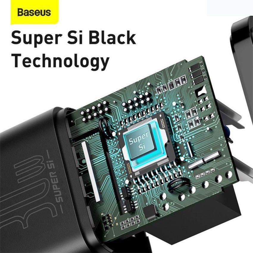 Củ sạc nhanh Baseus Super Si Quick Charger 1C 30W CCSUP- hàng chính hãng