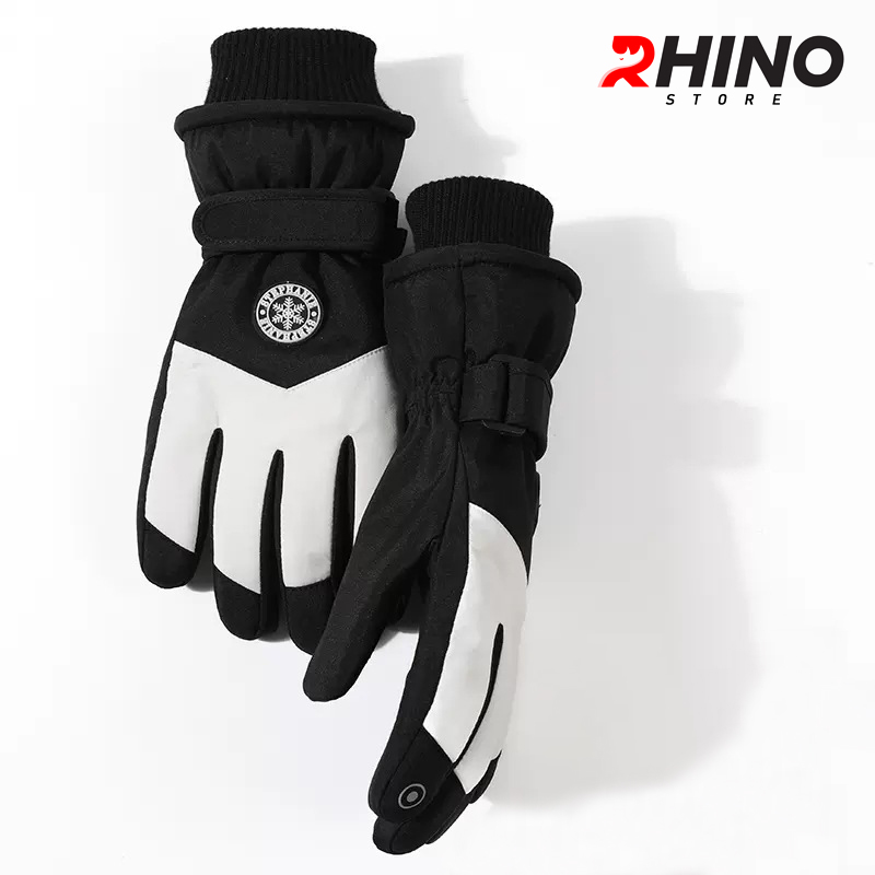Găng tay, bao tay mùa đông lót lông cừu Rhino G701 giữ ấm, chống gió