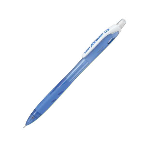 Bút Chì Bấm Rexgrip (Thân Xanh Tím Trong) HRG10R-CL-BGD2B