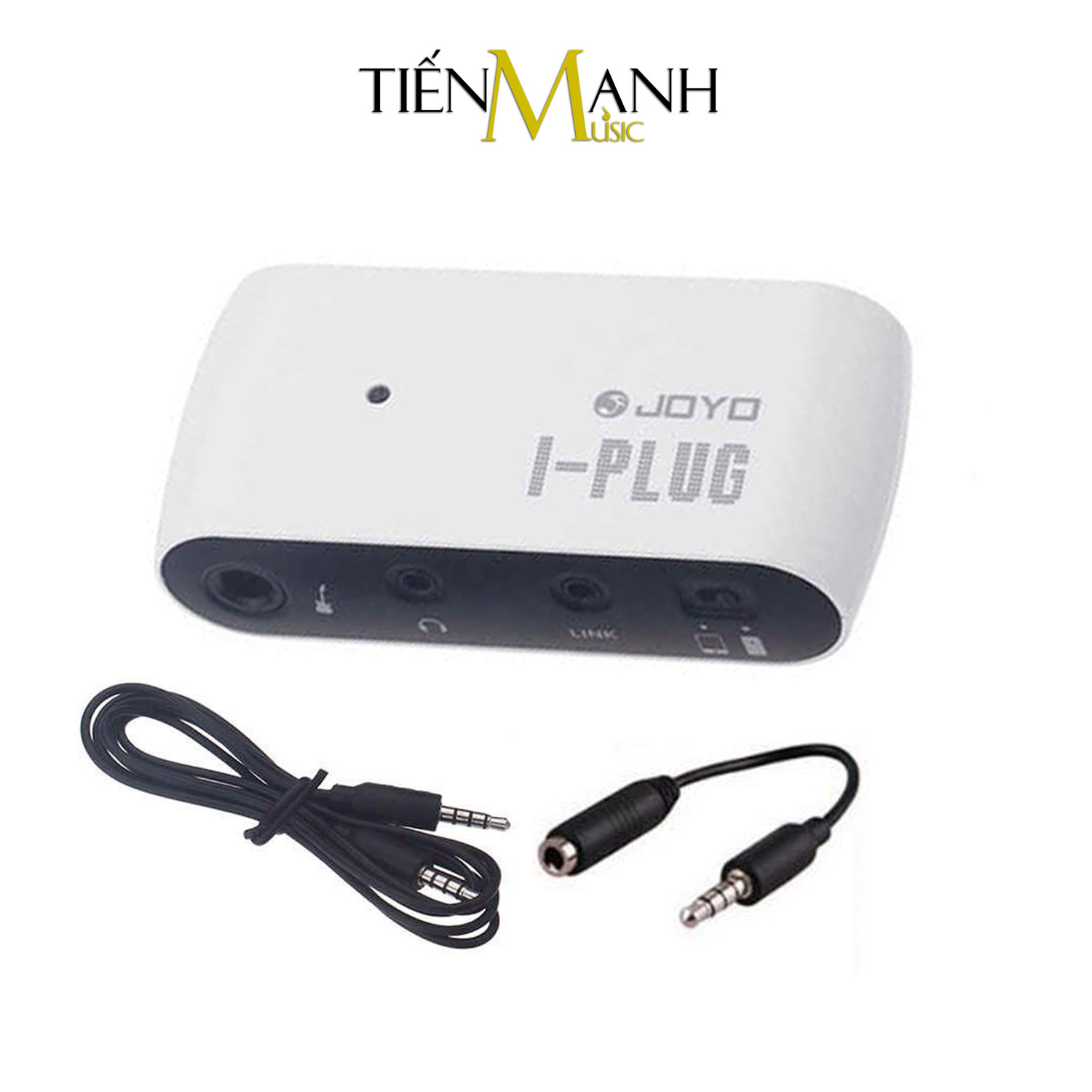 Soundcard Thu Âm, LiveStream Cho Guitar Kết Nối Điện Thoại, Smartphone Joyo I-Plug iRig Interface Hàng Chính Hãng - Kèm Móng Gẩy DreamMaker