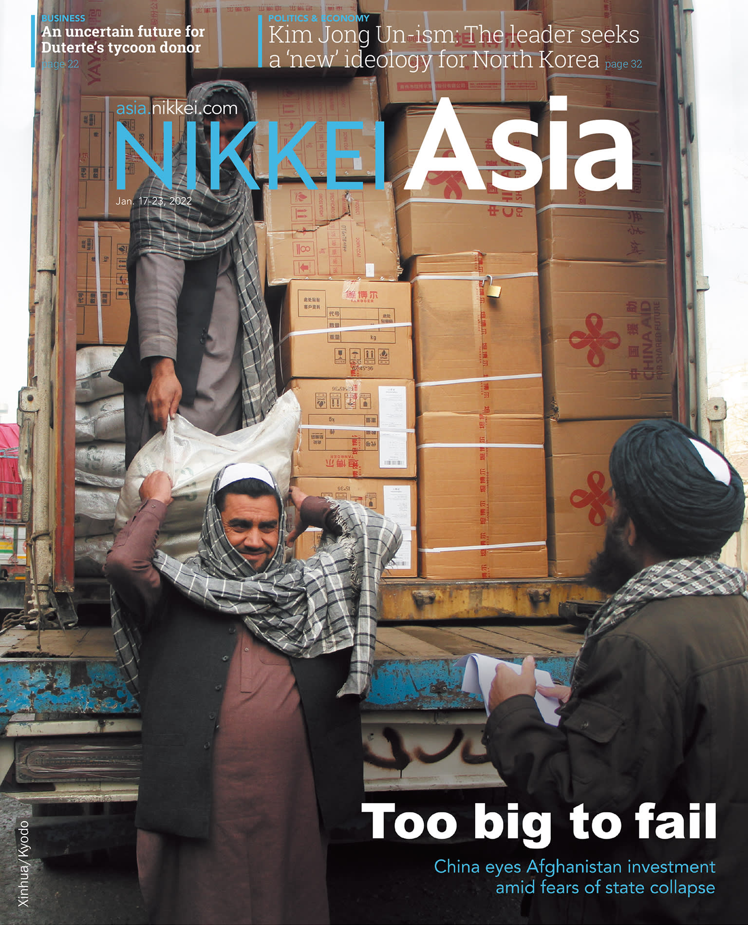 Nikkei Asian Review: Nikkei Asia - 2022: TOO BIG TO FAIL - 3.22 tạp chí kinh tế nước ngoài, nhập khẩu từ Singapore