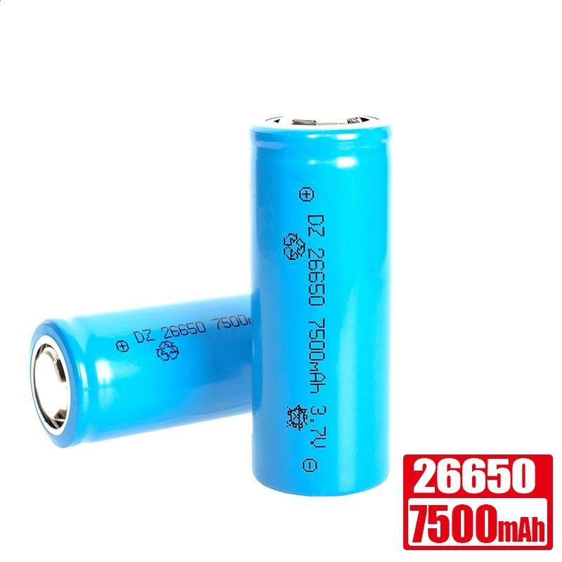 Pin sạc Lithium 26650 3.7V Dung lượng Cao 7500mAh