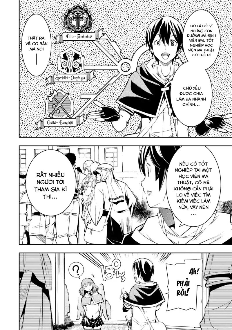 nhà hiền triết vô song chưa thành công về mặt học thuật ~ một phù thủy s-rank gian lận sau tái sinh chapter 9 4