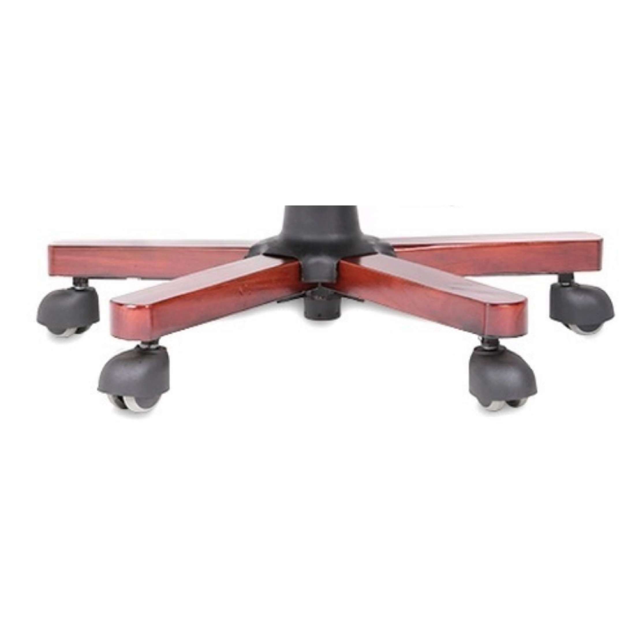 Ghế Giám Đốc Chân Gỗ Xoay Lưng Cao - Ngã Lưng Thư Giãn AZP-E105-NÂU - Hàng Nhập Khẩu