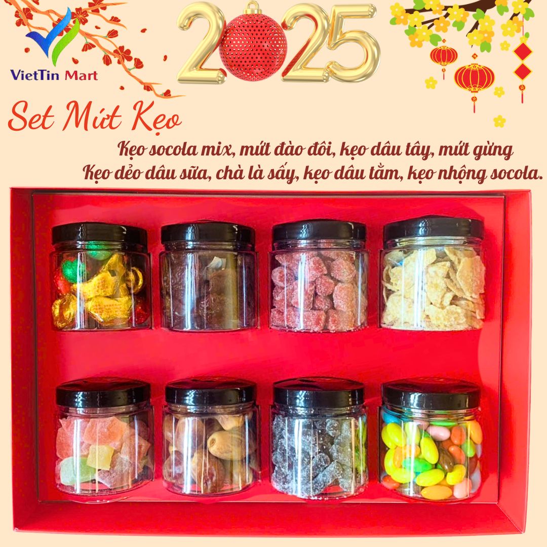 Set quà Tết XUÂN NHƯ Ý 2025  VietTin Mart