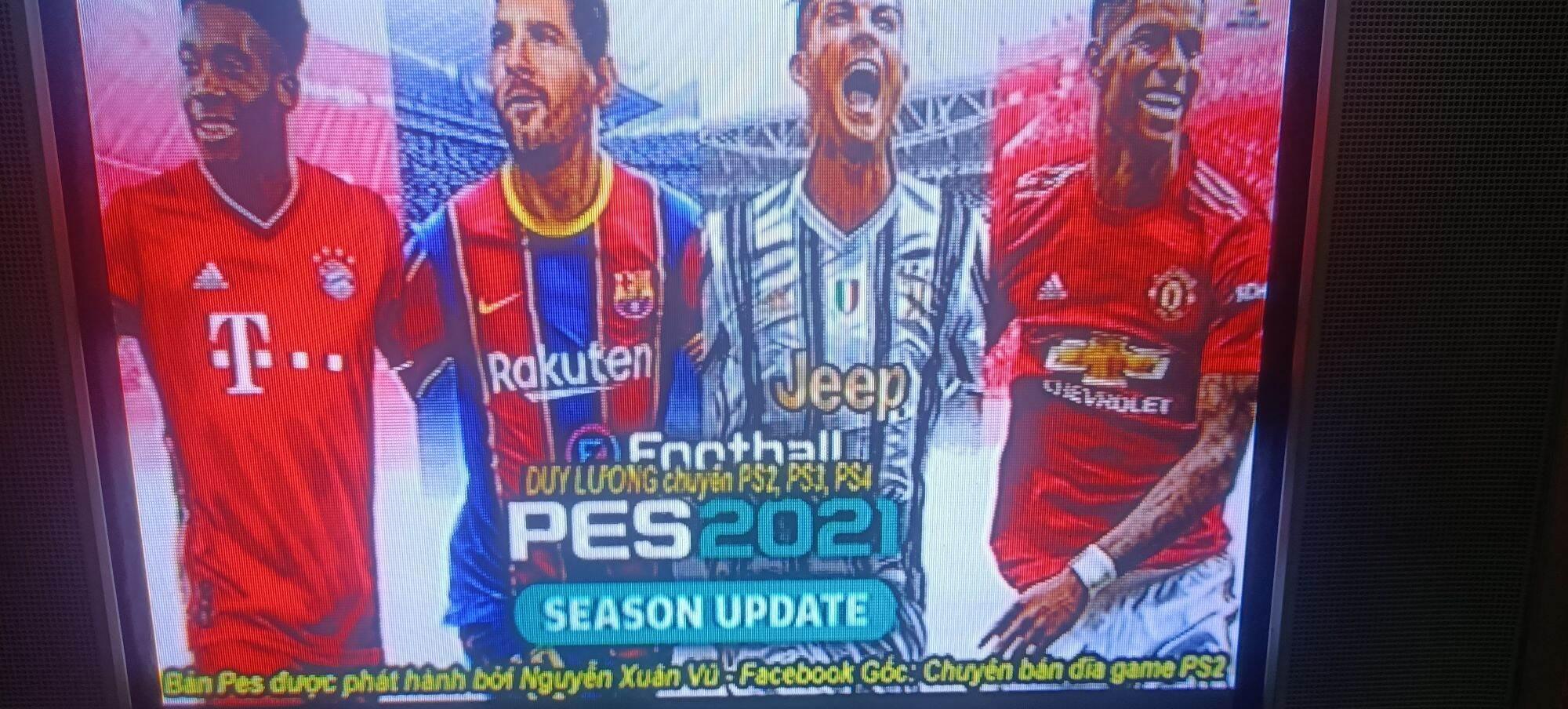 game ps2 Pes 21 tiếng viet