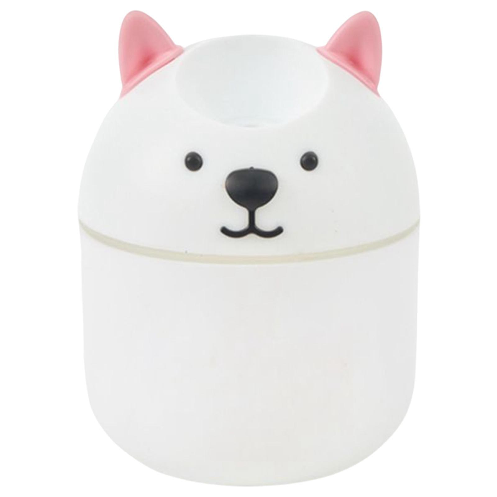 Electric Mist Humidifier Essential Diffuser for Kid Nursery Baby Room Car White