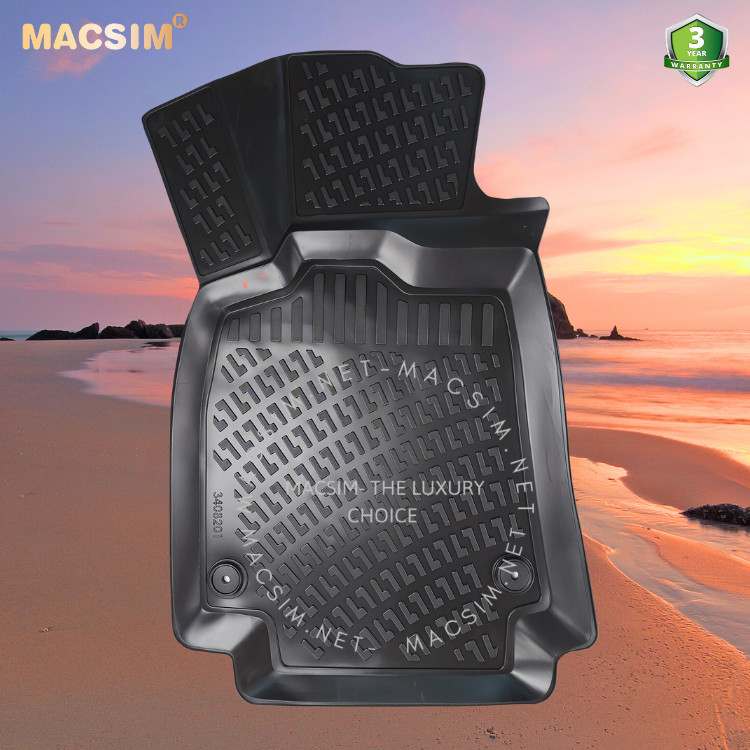 Thảm lót sàn ô tô nhựa TPU Silicon Audi A7 First Generation  2010- 2017 Nhãn hiệu Macsim