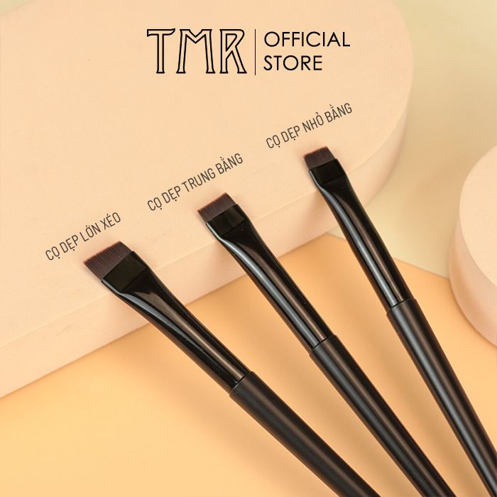 [Set 3] Cọ Kẻ Mắt &amp; Kẻ Khuôn Chân Mày BF300 TMR, cọ vẽ eyeliner sắc nét hoàn hảo, cọ đa công dụng, cọ vẽ chân mày