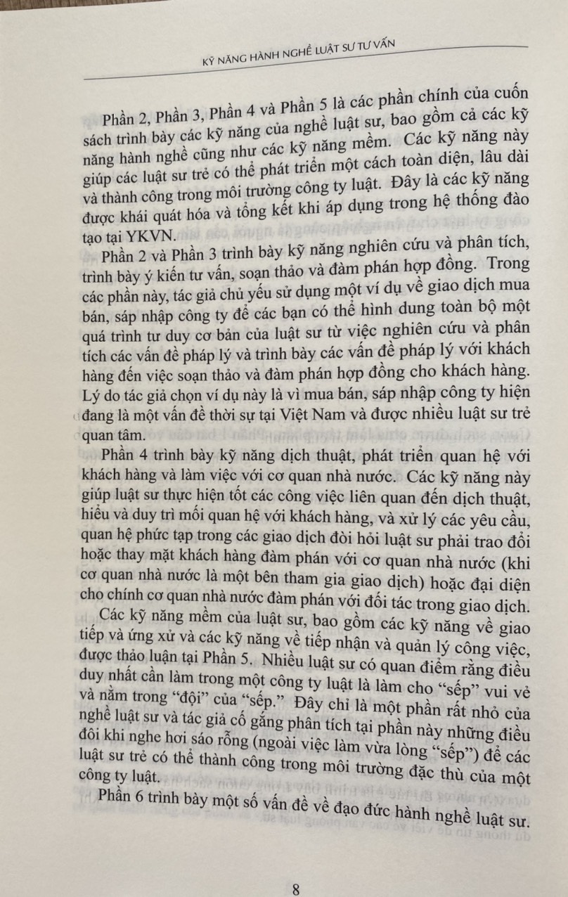 Kỹ Năng Hành Nghề Luật Sư Tư Vấn- Chia Sẽ Kinh Nghiệm Hành Nghề Thực Tế Tại Việt Nam