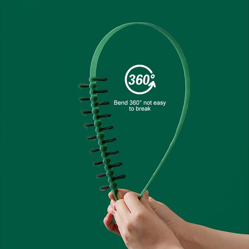 Bàn Chải Vệ Sinh Khe Máy Giặt Nhựa Xoay 360 Độ Tay Cầm Dài 60cm
