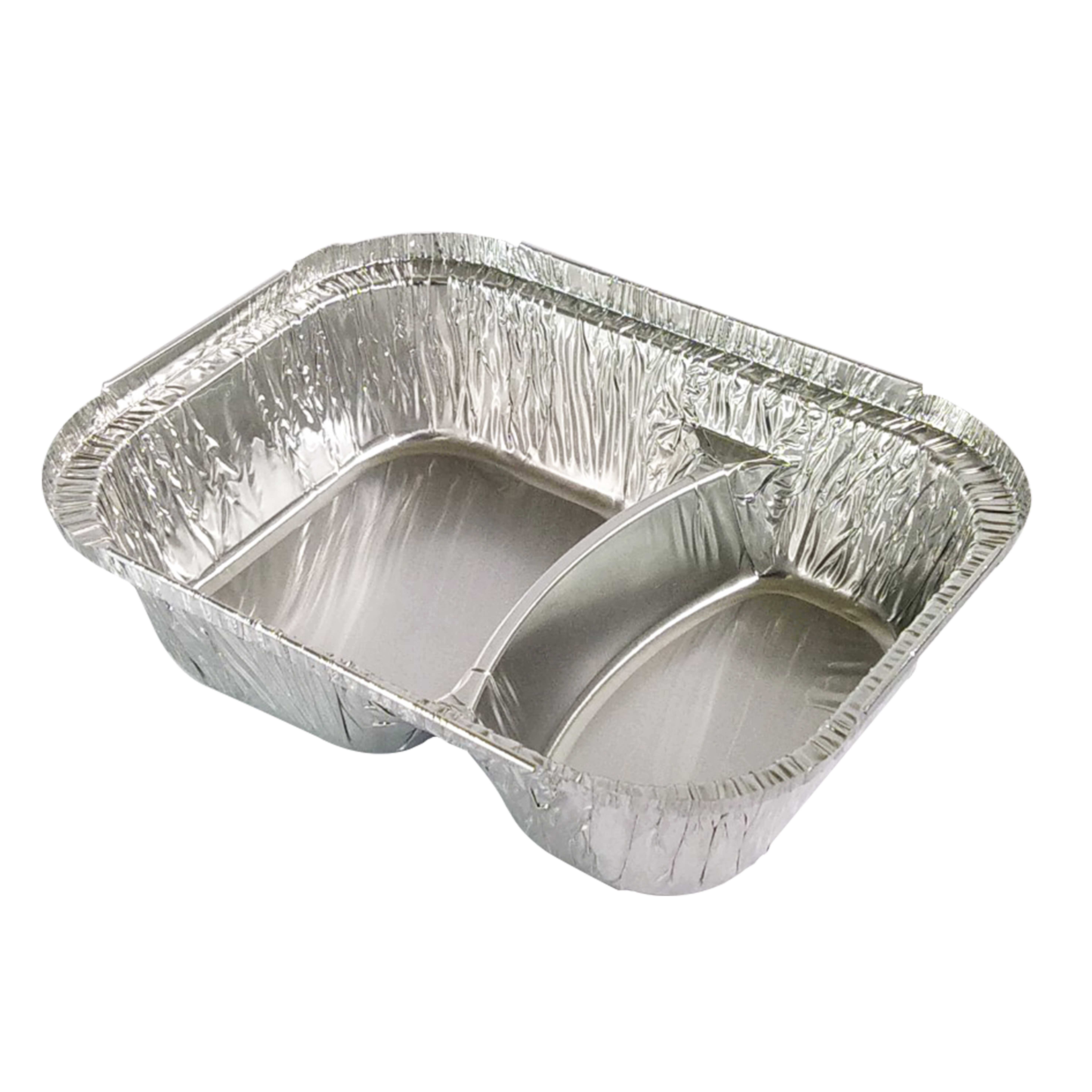 Hộp nhôm đựng thực phẩm 2 ngăn 800ml - Cao cấp - Hàng nhập khẩu - Giải pháp tối ưu thay thế hộp xốp, hộp nhựa dùng 1 lần