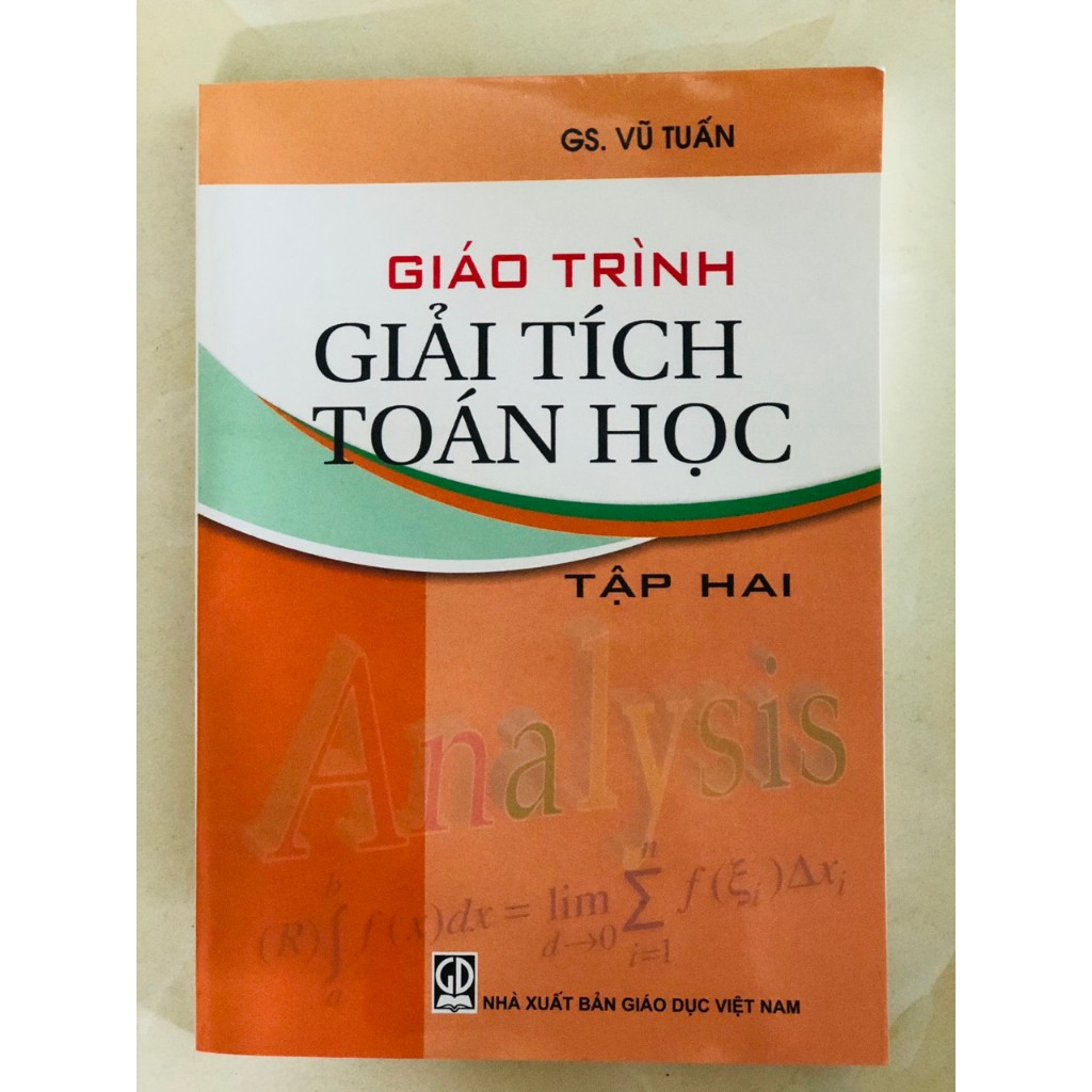 Sách - Giáo Trình Giải Tích Toán Học - Tập II