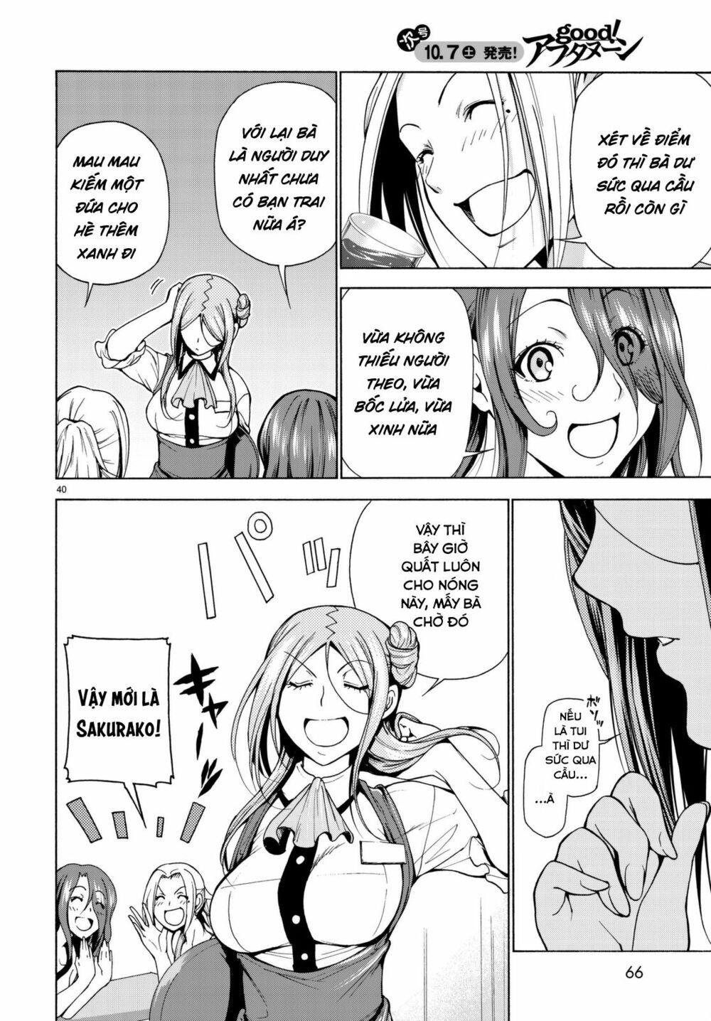 cô gái thích lặn - grand blue chapter 37 40