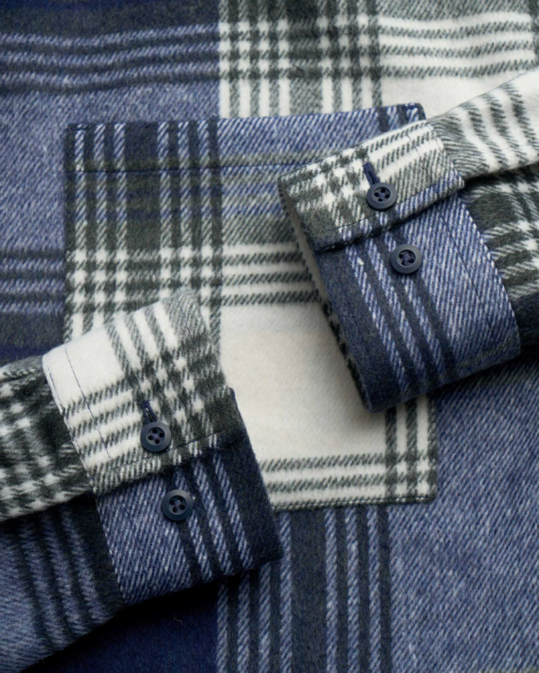 Áo sơ mi ROUTINE nam dài tay flannel. Oversize - 10F24SHL002 | LASTORE MENSWEAR