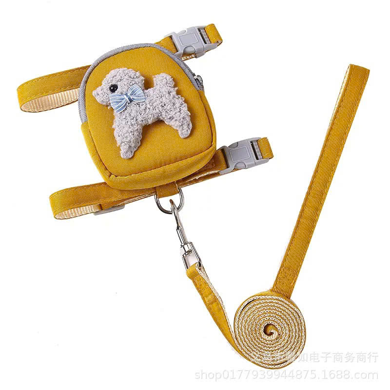 DÂY DẮT DÂY XÍCH BALO CUTE THÚ CƯNG DÀI 120CM TỪ 0.5-3KG DÀNH CHO THÚ CƯNG CHÓ MÈO
