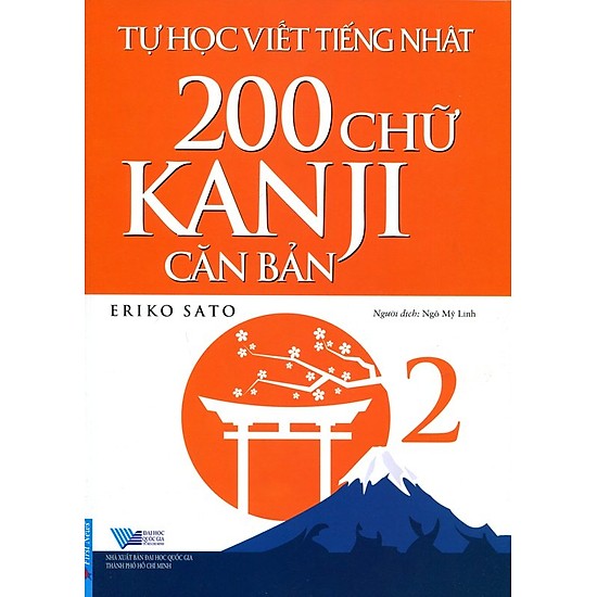 Combo sách Tự Học Viết Tiếng Nhật - 200 Chữ Kanji Căn Bản Tâp 1 và 2