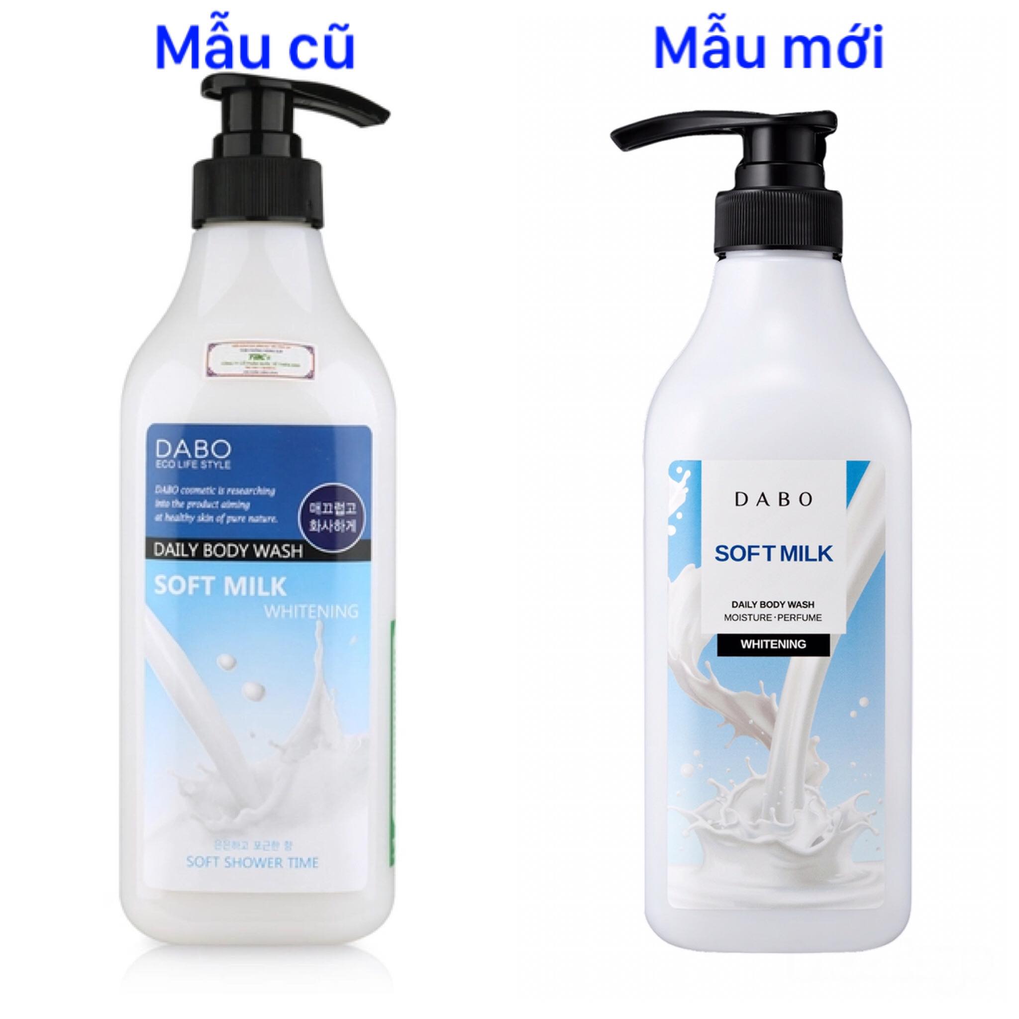 Sữa Tắm Dabo Tính Chất Sữa 750ml