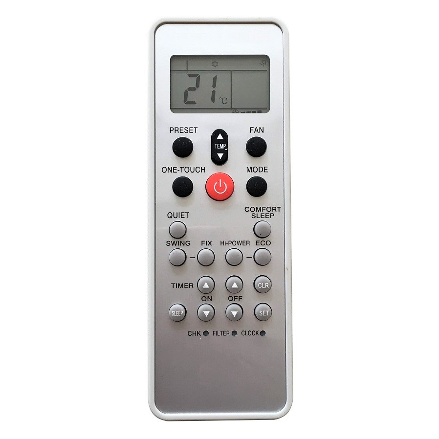 Hình ảnh Remote Điều Khiển Cho Máy lạnh, Máy Điều Hòa Toshiba RAS-16SKV-E