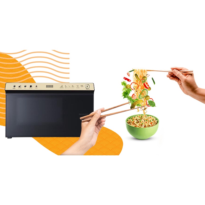 Lò vi sóng điện tử Sharp R-2235H - Hàng Chính Hãng
