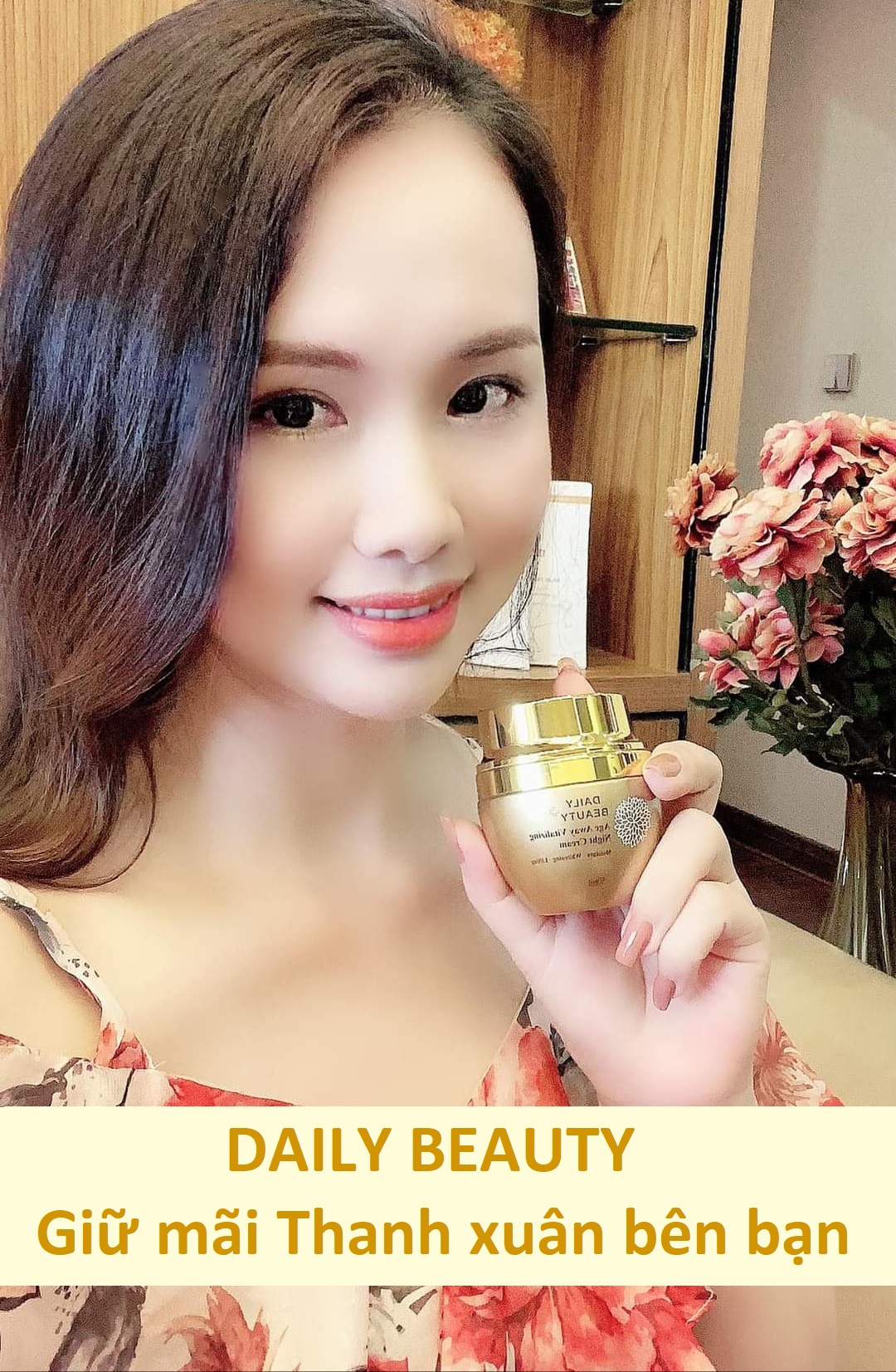 Combo 3 hộp Kem dưỡng da ban đêm Daily Beauty Age Away Vitalizing Night Cream Đánh Thức Thanh Xuân sản phẩm nhập khẩu chính ngạch Hàn Quốc