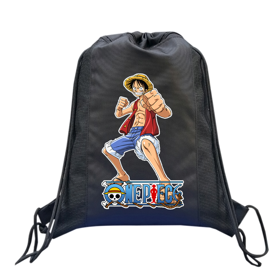 Balo dây rút TROY YM họa tiết hoạt hình onepiece luffy