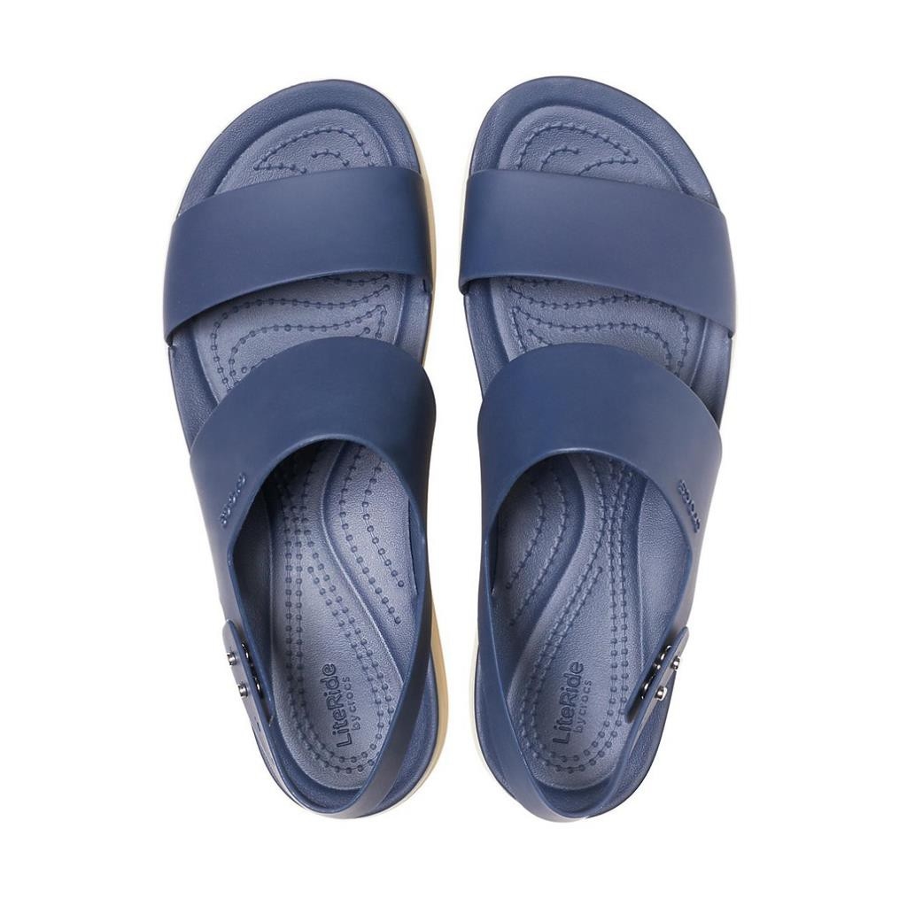 Sandal CrOSs Blooklyn Low 5cm quai ngang  cho nữ MÀU NAVY