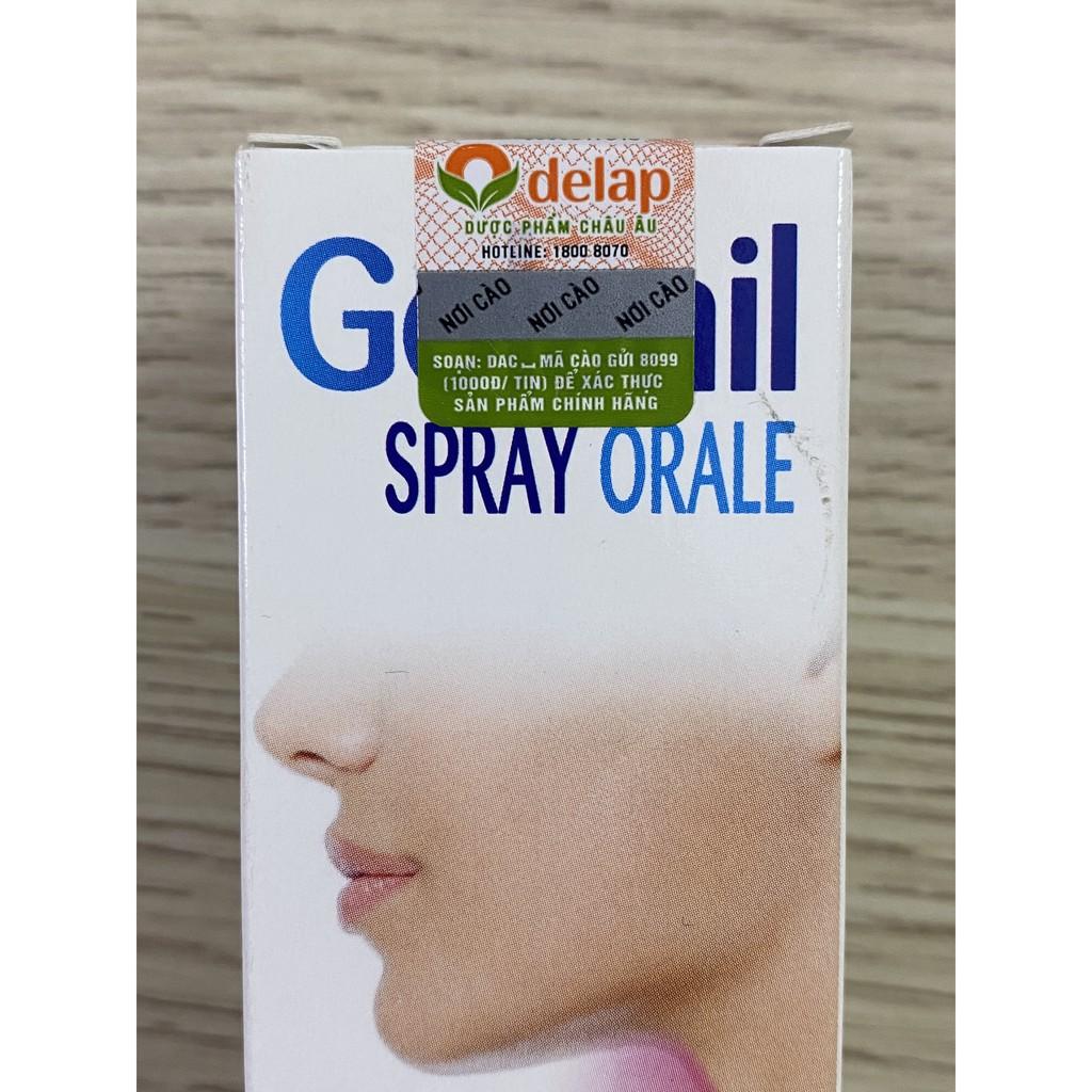 Xịt Họng Cho Bé Từ 2 Tuổi Golanil Spray Orale.Giúp Giảm Ho,Đau Rát Họng Cấp Mãn Tính