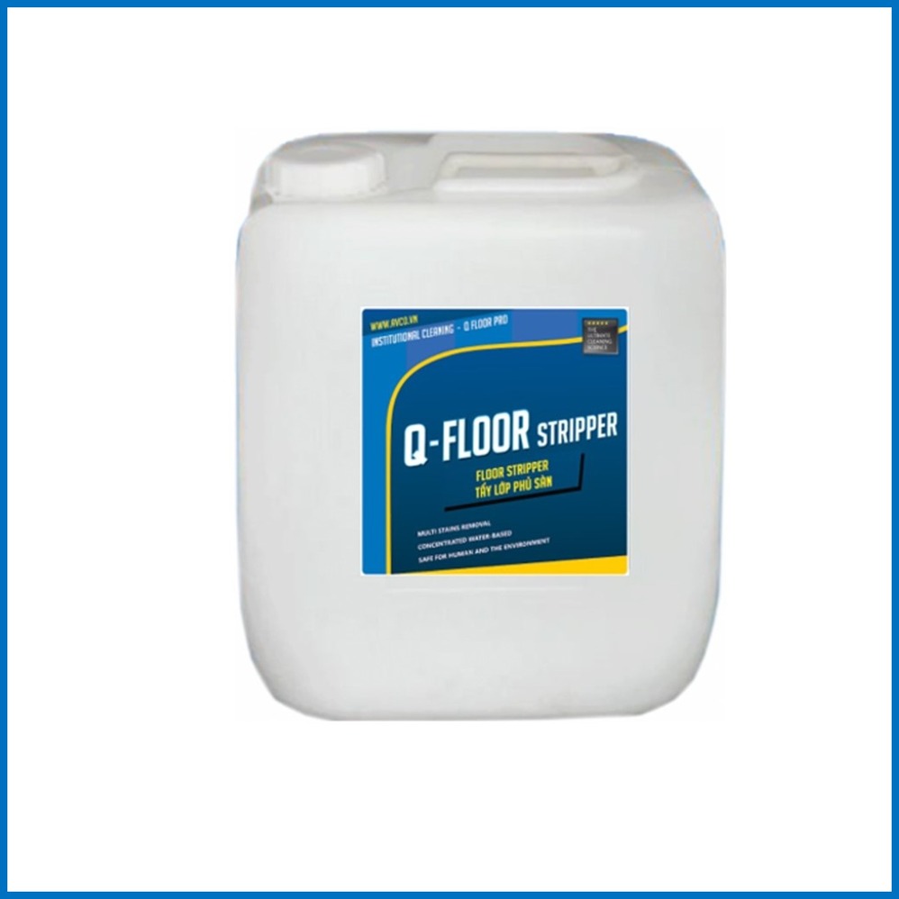 Chất Tẩy Phủ Bóng Sàn AVCOChem - Q-FLOOR STRIPPER - Siêu tiết kiệm - can 20 lít - Hàng chính hãng