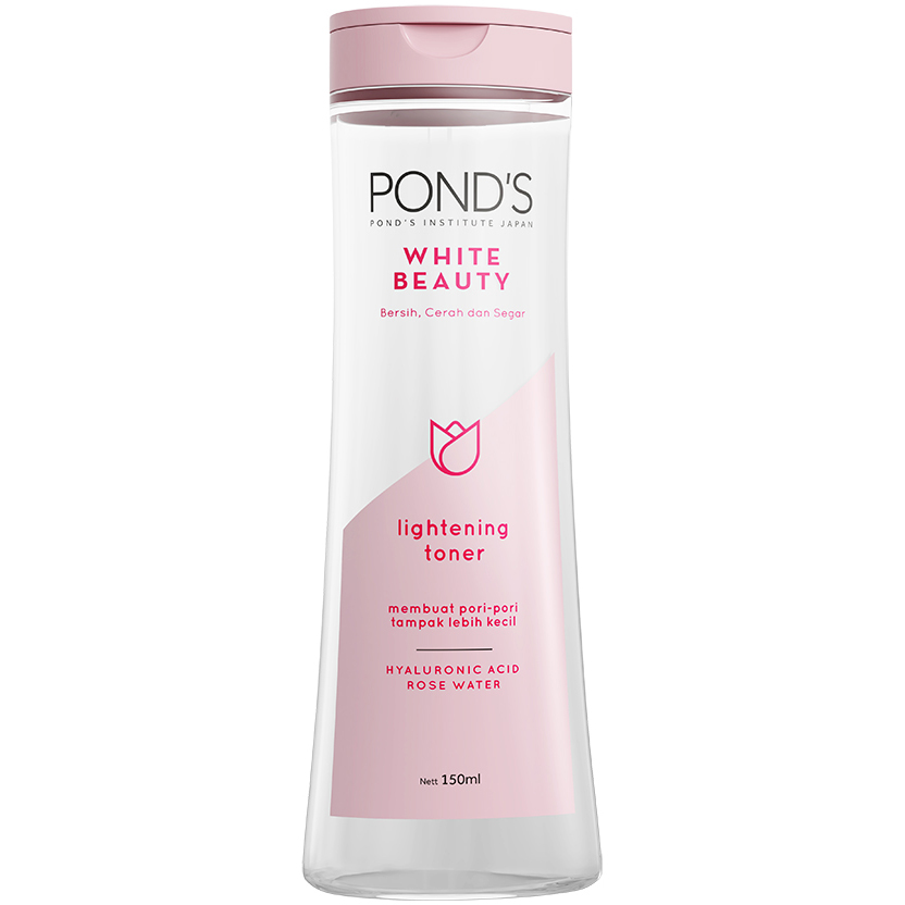 Nước Hoa Hồng 150ml Pond'S White Beauty Sáng Da Cân Bằng Ph Se Khít Lỗ Chân Lông